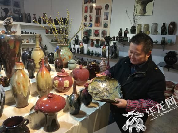 荣昌陶什锦釉成品（开州之窗）